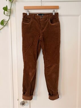 Kut from the Kloth Women's Dark Brown Corduroy Pants